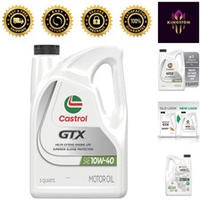 GTX 10W-40 Conventional Oil - Superior Protection in 5 Quart Bottle 41.39 per gallon