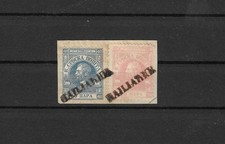 Serbia Serbia Minr. 2-3# Bar Stamp Letter Piece Postage 60 PARA 1x20 and 1x40