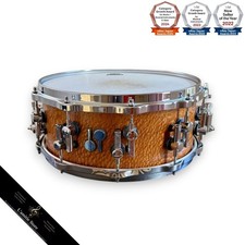 Sonor SQ2 rullante tamburo 14x5,5 acero medio raro rovere setoso personalizzato