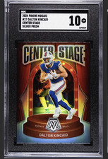 2024 Panini Mosaic DALTON KINCAID Center Stage #27 Silver Prizm (SGC 10)