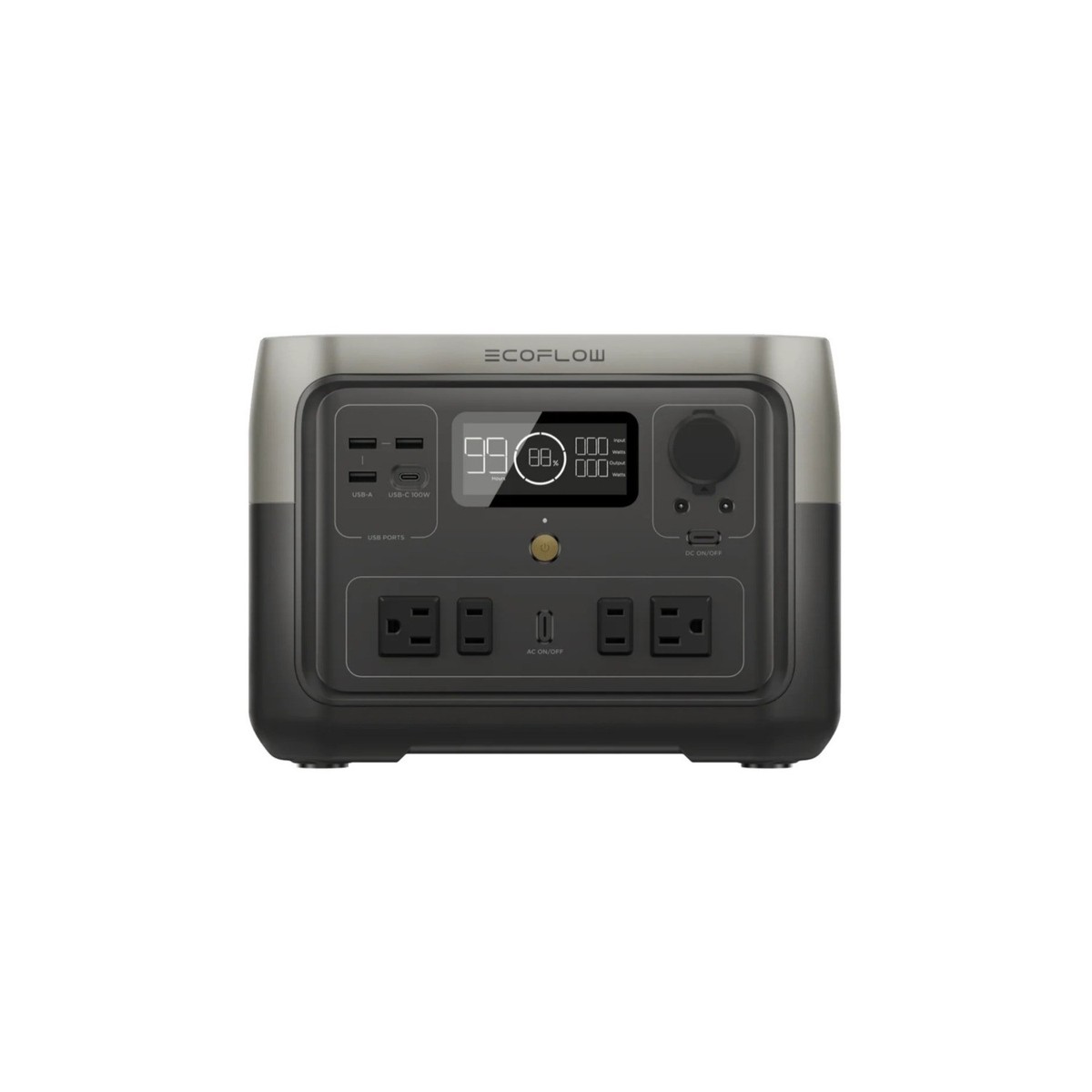 大容量　ECOFLOW RIVER2 MAX 512wh ECOFLOW RIVER 2 MAX (512Wh) 大容量流動電源