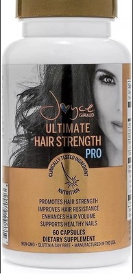 Joyce Giraud Ultimate Hair Strength Pro Supplement = 30 Day Supply~Exp 12/26