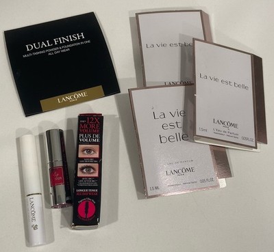 Lancôme Bundle - 01 Big Mascara - Base - La Vie Est Belle Travel - 355 Lip Lover
