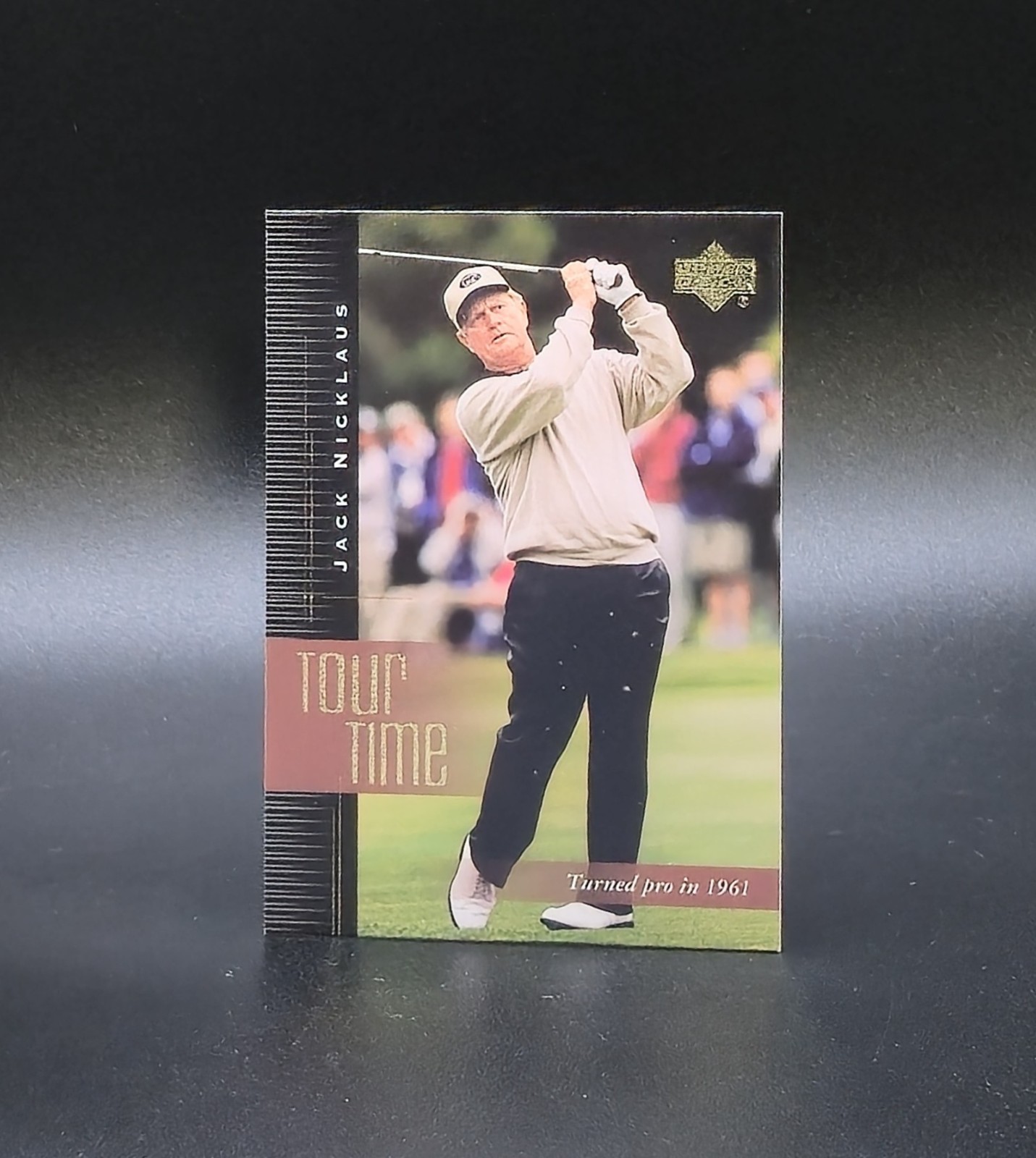 2001 Upper Deck PGA Golf JACK NICKLAUS Tour Time Card #195