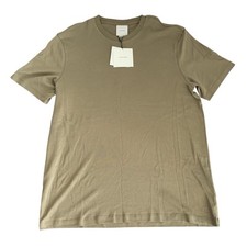 Calvin Klein Mens L Short-Sleeve Supima Cotton Soft Interlock T-Shirt Capers