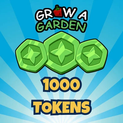 ✅🌱 GROW A GARDEN Roblox | 1000 TOKEN | FAST DELIVERY