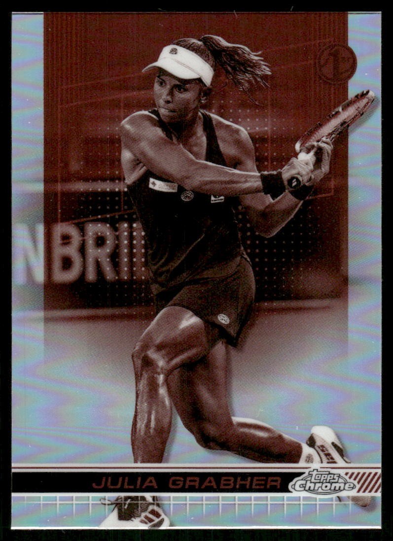2024 Topps Chrome #97 Julia Grabher Sepia Refractor