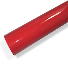 9,51€/m² Auto Folie Rot Ultra Hochglanz 11m x 152cm Blasenfrei Luftkanäle