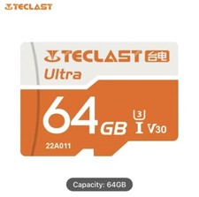 Micro SD Card 64GB Pro Ultra Memory Card 64GB 100MB/s - SDSQUNR-064G-GN3MN