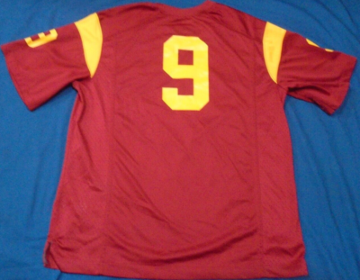 Nike Team USC Trojans #9 NCAA Football Jersey Size XL Youth