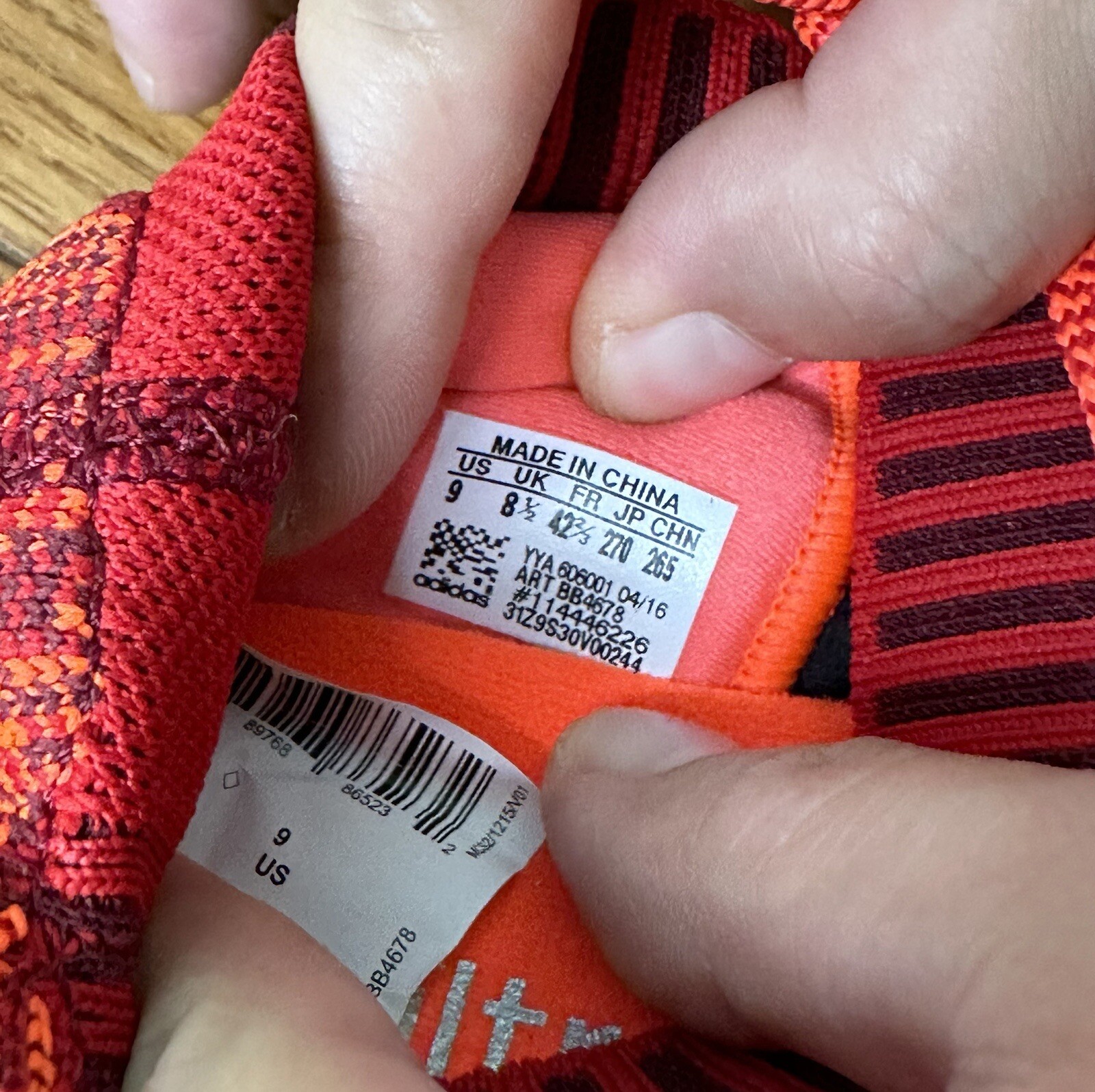 Size 9 - adidas UltraBoost Uncaged LTD Red Boost 2016 image 7