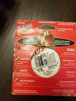 Berkley Trilene Ligne De Pêche 100 % Fluorocarbone (0,38 Mm-11,3 Kg-150 M