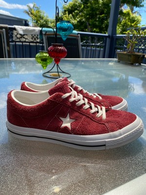 converse one star maroon