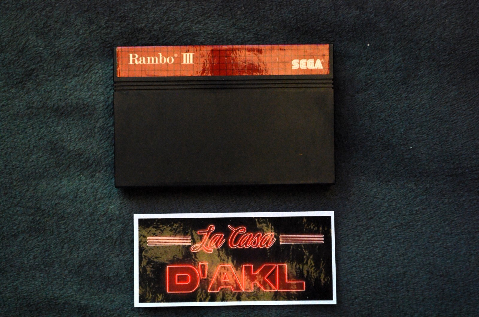 Rambo III 3 sur Sega Master System 1 et 2 PAL loose
