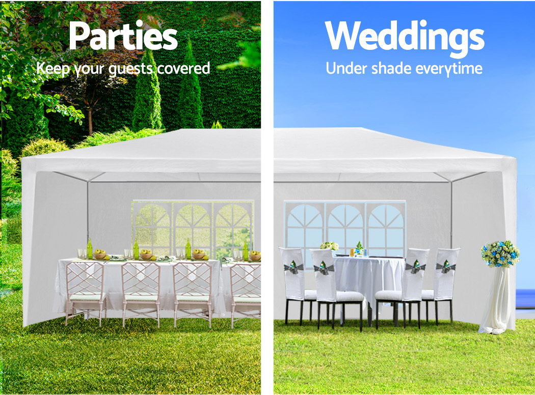 Portable Garage Carport Car Party Tent Canopy Pavilion With 4 6 8