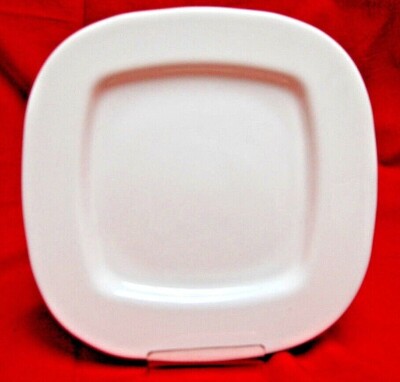 Luminarc SQUERA Dessert Plates 9 3/4'' #G9978  White   Lot of 14   S7073