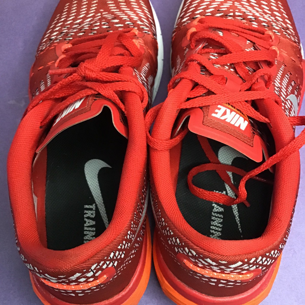 NIKE Lunar Trainer 1 Caldra Athletic Shoes Men\'s Size 6.5 Red/White 803879-616 Lunar 180 Trainer SC  main image 4