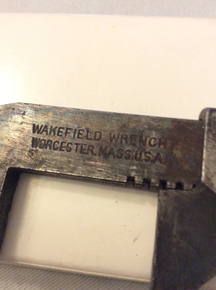 Clé anglaise vintage us wizard wakefield tools wrench