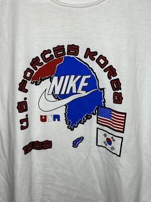 Vintage Very Rare Seoul Nike 1988 US FORCES Korea Summer Olympics 