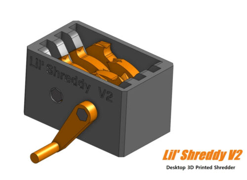 Portable Hand Shredder / Manual Paper Shredder Mini
