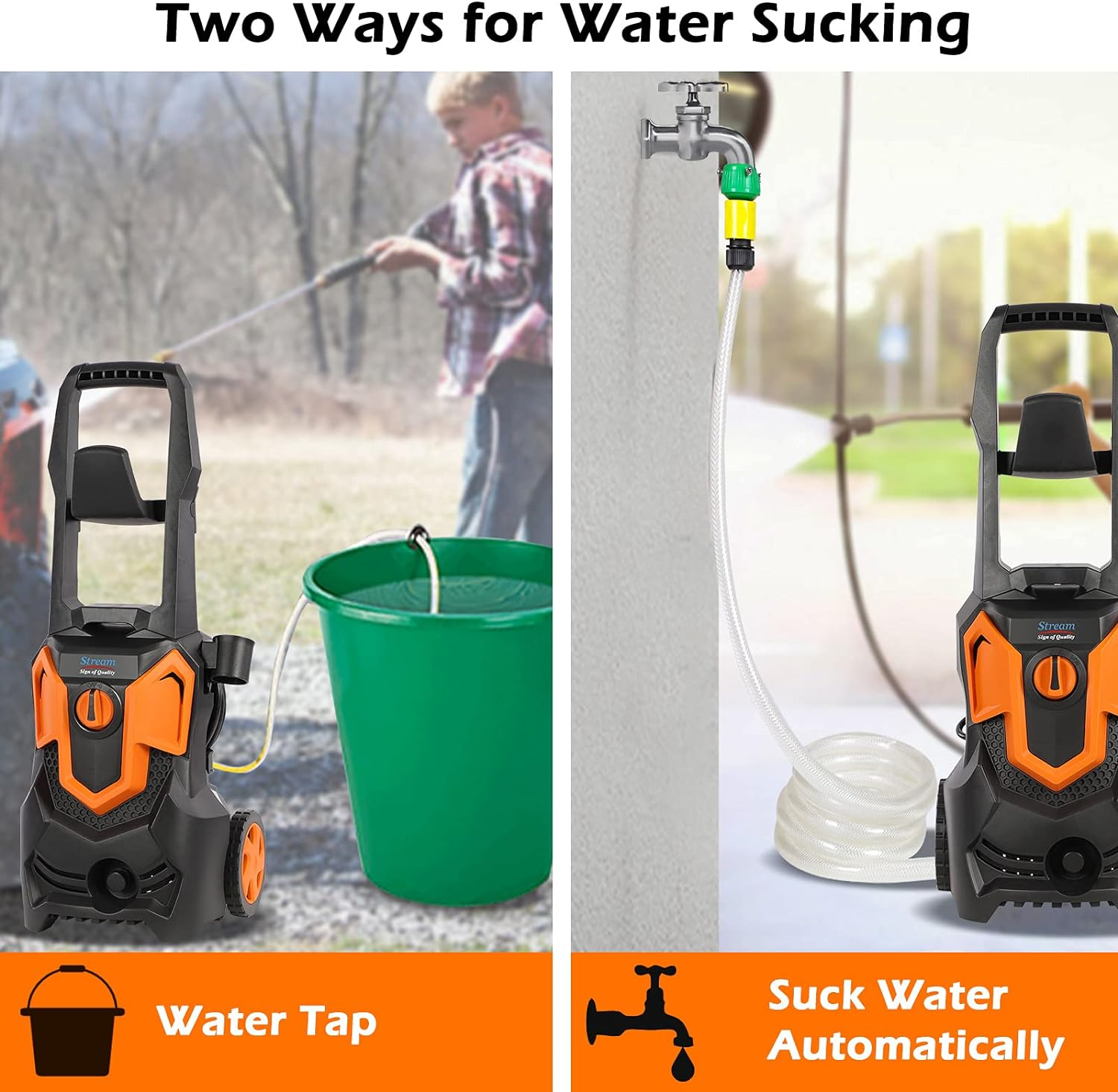 Electric Pressure Washer, 2500 PSI 1.8 GPM 1650W Pressure Washer Power Washer, 5 eBay