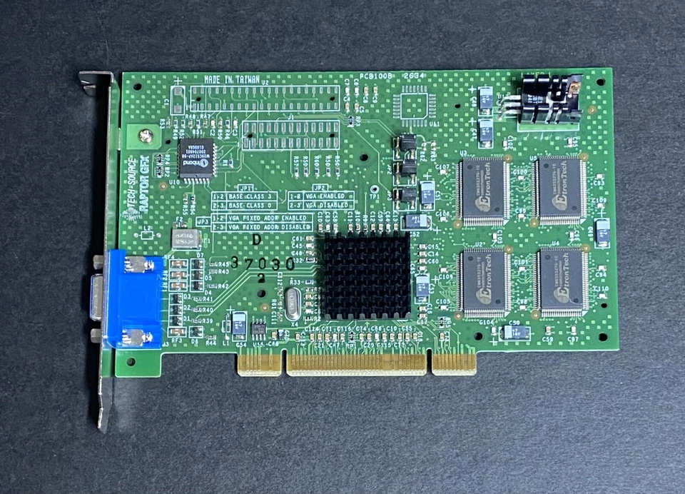 Sun X3668A 370-3753 -04 Rev 50 Raptor PGX32 8/24-Bit Color Frame Buffer - Image 4 of 4