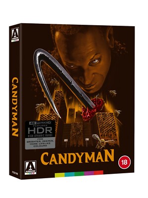 Candyman (4K ULTRA HD BLU RAY) Limited Edition ARROW VIDEO! BRAND NEW! OOP!