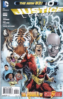 DC COMICS JUSTICE LEAGUE VOL. 2 #0 NOVEMBER 2012 IVAN REIS CVR SAME DAY DISPATCH