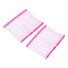 2000pcs Standard Tagging Fasteners Price Tag Label Tagging Barbs 75mm Rose Red