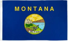 3x5 Montana  Flag 3'x5' House Banner grommets super polyester
