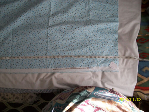 Blue Flanal fabric - Picture 2 of 2