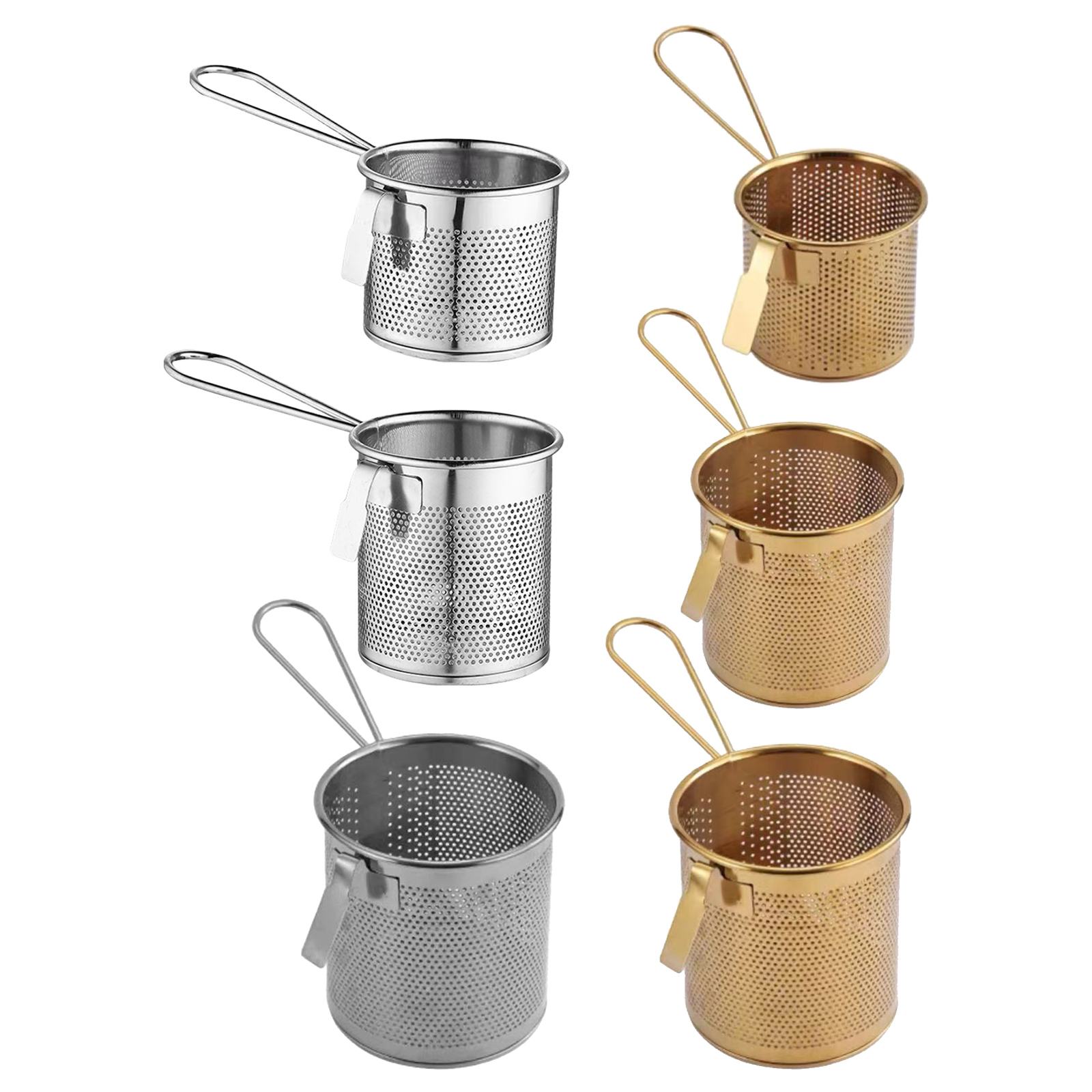 Pasta Strainer Basket Mesh Scoop Strainer Noodle Sieve Colander Kitchen Basket