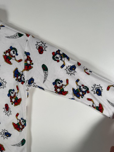 Electric Kids Unisex All Over Turtleneck Long Sleeve T Shirt White Sz 4T 11x15 - Picture 6 of 13