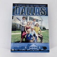 Dallas -Seasons 1 2 DVD 5 Disc Box Set Studio WarnerBrothers Larry Hagman