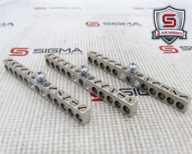 ILSCO Nb17 17 Terminal Grounding Bar 414 Al9cu for sale online eBay