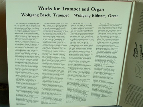 W. Basch W. Rubsam Trumpet and Organ Recital Proarte Digital Sumptuous Sonics! - Picture 3 of 6
