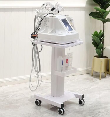 3 Layers Office Medical Stand Mobile Cart Lab Salon Cart Trolley Storage Rack