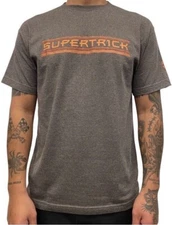 VISION STREET WEAR Adult Mens Vision Supertrick Vintage Skate T-Shirt 80's, 90's