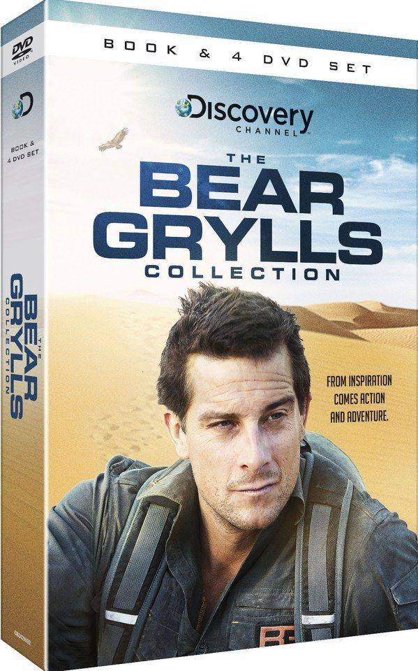 THE BEAR GRYLLS COLLECTION BOOK & 4 DVD SET, ESCAPE FROM HELL & TRUE