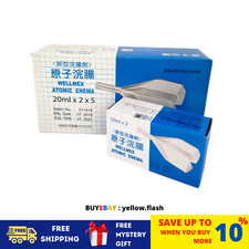 10 Box Wellmex Atomic Enema Adult Constipation Saline Laxative (2's x 20ml)