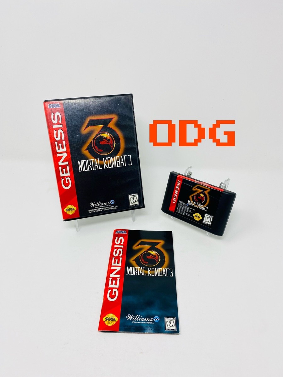 Mortal Kombat 3 (Sega Genesis, 1995) 31719209446| eBay