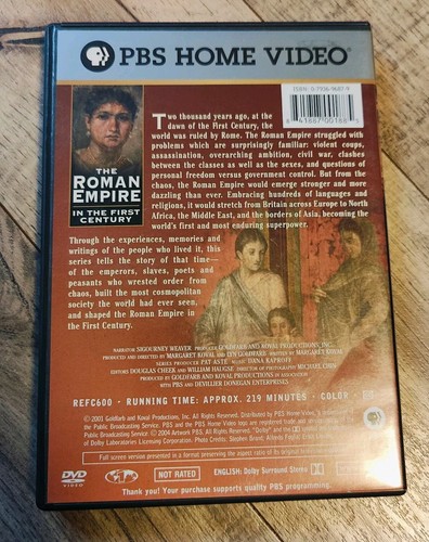 Empires - The Roman Empire In The First Century - DVD - Closed-captioned Color - Foto 2 di 2