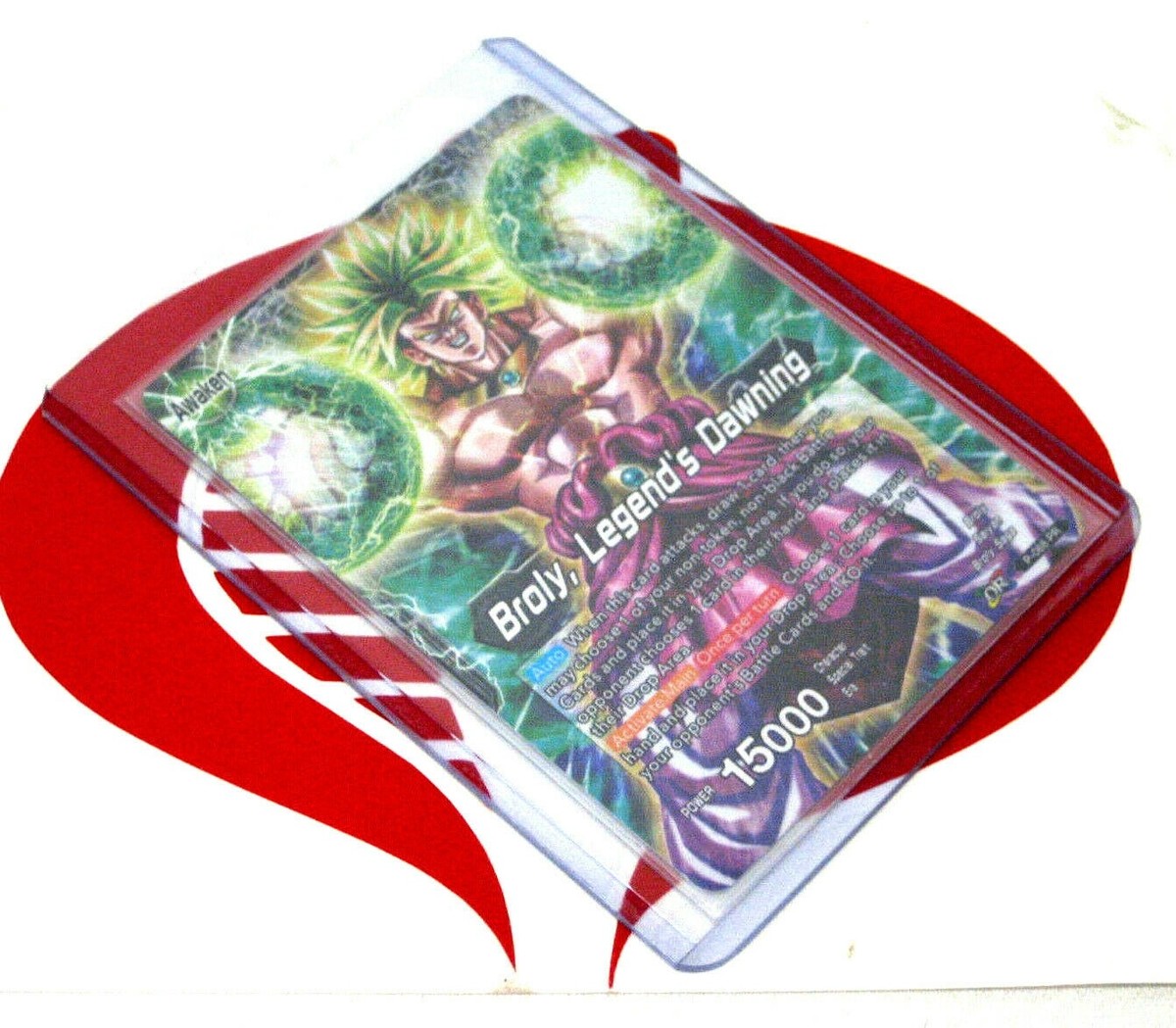 Dragon Ball Super Playing Card Broly Legends Dawning p-068 | eBay