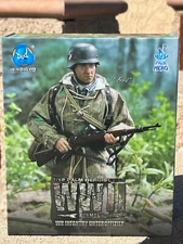 DID PALM HERO WWII German WH Infantry Unteroffizier Freid 1/12 Scale Act Figure