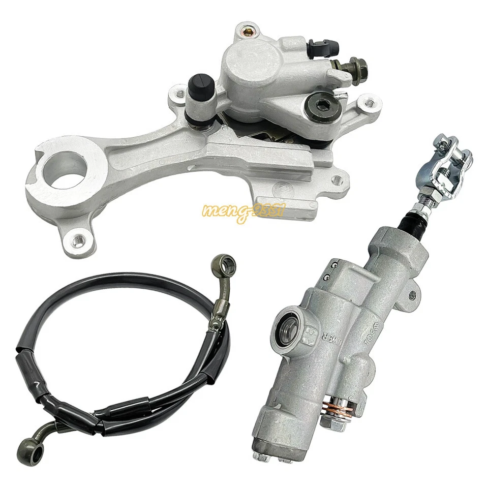 Rear Brake Caliper Master Cylinder W/Hose Set for Yamaha WR250F WR450F 2003-2005 - Image 3 of 4