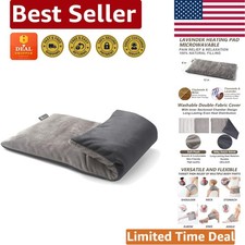 Lavender Infused Microwavable Heating Pad 6x12 for Soothing Pain Relief