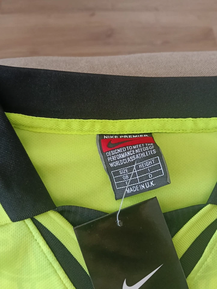 Borussia Dortmund Maglia Number #6 1996/1997 Champions League Nike Tg L #SAMMER - Bild 4 von 4