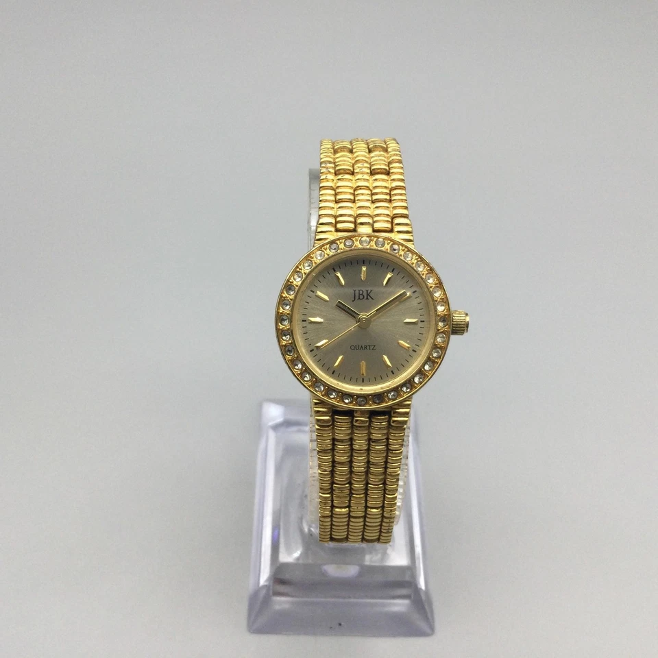 Reloj Mujer JBK Camrose & Kross Tono Dorado Bisel Cristal 24mm Batería Nueva 6.5" Foto 2 de 4