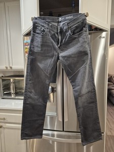 7 for All Mankind Mens Jeans Standard Gray Size 33/32