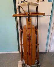 Vintage Flexible Flyer No. 55H Airline Chief Sled, New York